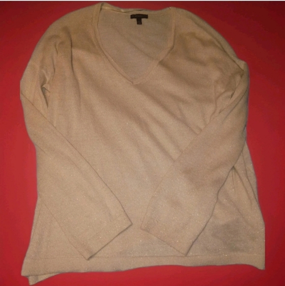 Lane Bryant Sweaters - Lane Bryant Fine Merino Cream Sweater Women's 18/20